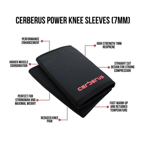 Image of Неопренові наколінники Cerberus Power 7мм