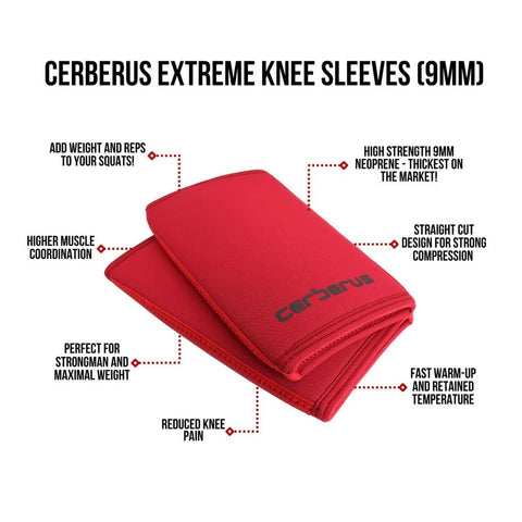 Image of Неопренові наколінники Cerberus Extreme 9мм