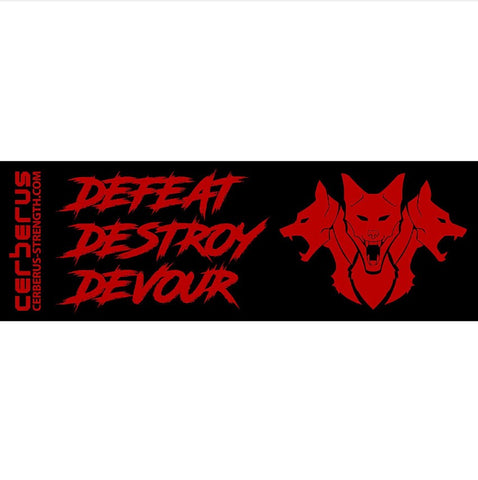 Image of Банер DEFEAT DESTROY DEVOUR