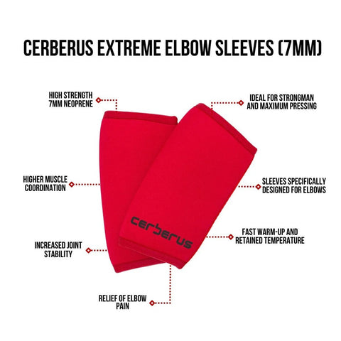 Image of Неопренові налокітники Cerberus EXTREME 7мм