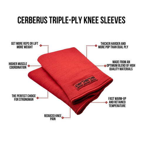 Image of Тришарові наколінники Cerberus Triple-Ply