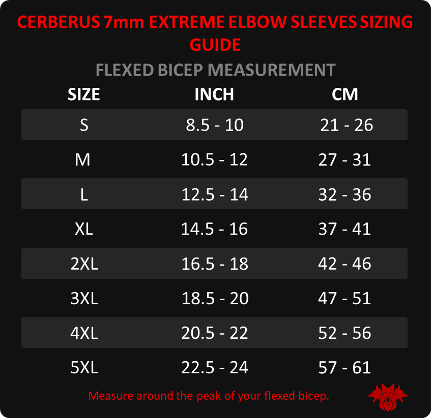 Неопренові налокітники Cerberus EXTREME 7мм