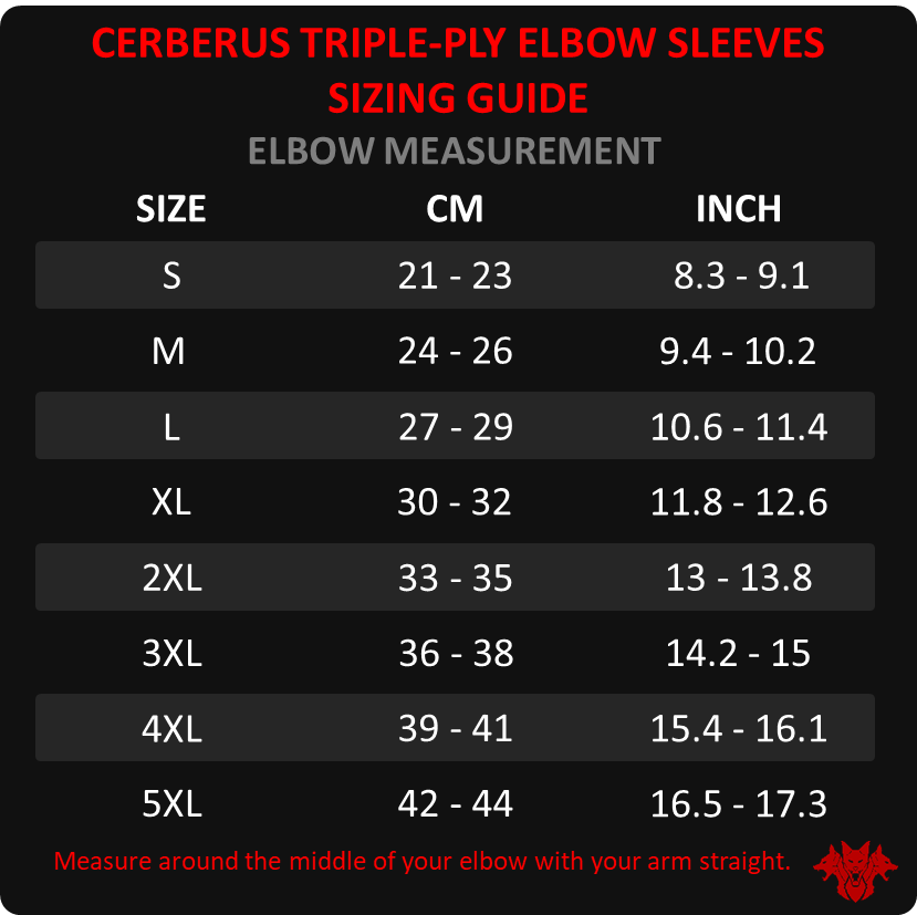 Тришарові налокітники Cerberus Triple-Ply